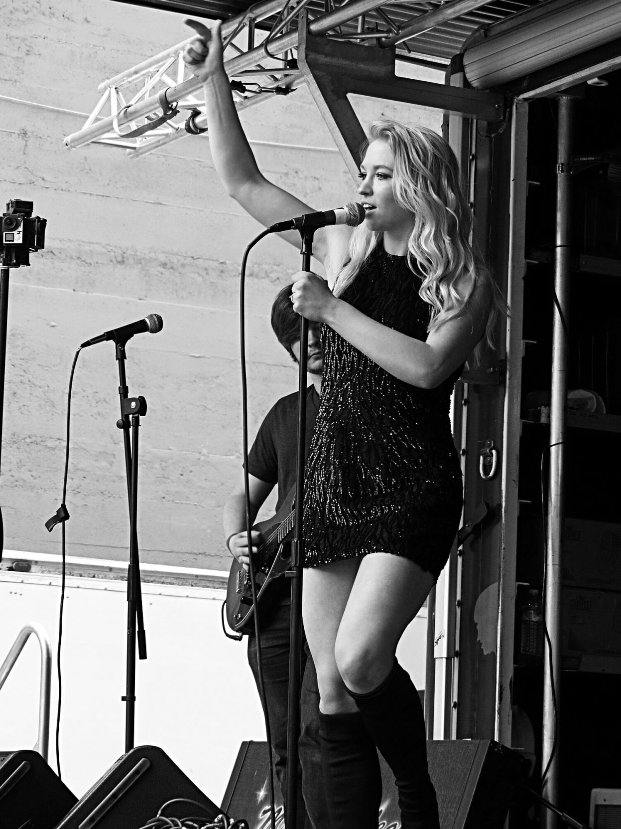 Megs McLean at Loco Billy's